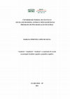 Research paper thumbnail of “Açaiteria”, “esmalteria”, “risadaria”: a construção [X+a/eria]  no português brasileiro segundo a gramática cognitiva