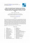 Research paper thumbnail of Effects of Variable Thermal Conductivity and Chemical Reaction on Steady Mixed Convection Boundary Layer Flow with Heat and Mass Transfer Inside a Cone due to a Point Sink