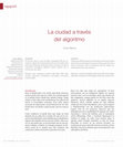 Research paper thumbnail of La ciudad a través del algoritmo