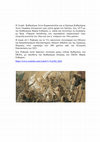 Research paper thumbnail of Άννα Καρακατσούλη – Άννα Ταμπάκη, Νήματα διείσδυσης του ευρωπαϊκού Διαφωτισμού στην ελληνική κοινωνία του 18ου και του α ́ τετάρτου του 19ου αιώνα». Συντονισμός Μαρία Ευθυμίου