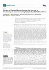 Research paper thumbnail of Extracts of Digested Berries Increase the Survival of Saccharomyces cerevisiae during H2O2 Induced Oxidative Stress