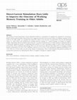 Research paper thumbnail of Direct-Current Stimulation Does Little to Improve the Outcome of Working Memory Training in Older Adults