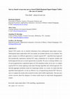 Research paper thumbnail of Survey based versus non survey based Multi-Regional Input-Output Tables – the case of Austria