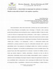 Research paper thumbnail of O trabalho docente e a discursividade da autopercepção dos professores de sociologia e filosofia no ensino médio em Toledo/Pr : entre angústias e expectativas