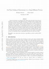 Research paper thumbnail of On time scaling of semivariance in a jump-diffusion process. Version 1. arXiv: 1311.1122 [q-fin.ST