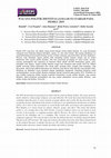 Research paper thumbnail of Wacana Politik Identitas Jamaah Syatariah Pada Pemilu 2019