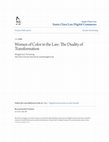 Research paper thumbnail of Women of Color in the Law: The Duality of Transformation