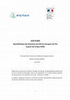 Research paper thumbnail of CO2-ECHO Quantification des émissions de CO2 du transport de fret à partir de la base ECHO