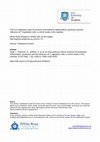 Research paper thumbnail of Immune Reconstitution Inflammatory Syndrome (IRIS) Presenting as Bilateral Severe Granulomatous Sclerouveitis in a HIV-Infected Patient with Mycobacterium Tuberculosis Infection: A Case Report