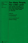 Research paper thumbnail of Too many people, too little land: The human ecology of a wet rice-growing village in the red river delta of Vietnam