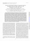 Research paper thumbnail of Genetic and serological analysis of lipoprotein LppA in Mycoplasma mycoides subsp. mycoides LC and Mycoplasma mycoides subsp. capri