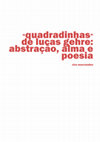 Research paper thumbnail of "Quadradinhas" de Lucas Gehre: abstração, alma e poesia