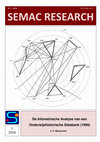 Research paper thumbnail of De Infometrische Analyse van een Onderwijshistorische Databank (1999)