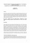 Research paper thumbnail of 1 Revealed Comparative Advantage and Competitiveness: A Case Study for Turkey towards the EU Competitiveness of Turkish Fruit and Vegetable Sectors in EU Market