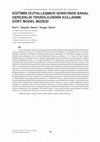 Research paper thumbnail of EĞİTİMİN DİJİTALLEŞMESİ SÜRECİNDE SANAL GERÇEKLİK TEKNOLOJİSİNİN KULLANIMI: DÖRT MODEL MÜZESİ