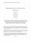 Research paper thumbnail of Mapping self-report questionnaires for socio-emotional characteristics: What do they measure?