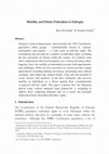 Research paper thumbnail of Mobility and Ethnic Federalism in Ethiopia