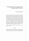 Research paper thumbnail of Transplantation in Contemporary Iran