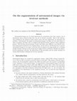 Research paper thumbnail of On the Segmentation of Astronomical Images via Level-Set Methods