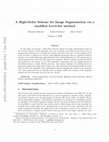 Research paper thumbnail of A High-Order Scheme for Image Segmentation via a modified Level-Set method