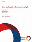 Research paper thumbnail of 2018-04 How falsifiable is collective rationality ?