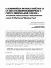 Research paper thumbnail of La elaboración de materiales didácticos en los contextos educativos municipales : el proyecto educativo `Ulla Elemental´