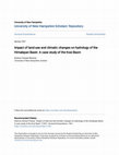 Research paper thumbnail of Impact of land-use and climatic changes on hydrology of the Himalayan Basin: A case study of the Kosi Basin