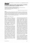 Research paper thumbnail of Determination of lethal dose and effect of physical mutagen on germination percentage and seedling parameters in kodomillet variety CO 3