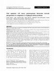 Research paper thumbnail of Oral squamous cell cancer protein-protein interaction network interpretation in comparison to esophageal adenocarcinoma