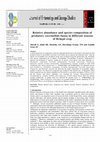 Research paper thumbnail of Relative abundance and species composition of predatory coccinellids fauna in different seasons of Brinjal crop