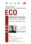 Research paper thumbnail of Eco letteral'mente. Itinerari narrativi alla scoperta del pianeta