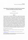 Research paper thumbnail of How different are Immigrants in South Africa? An analysis of home ownership and housing conditions