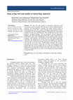 Research paper thumbnail of Study of dug well water quality in Labuan Bajo, Indonesia