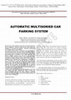 Research paper thumbnail of Automatic Multisoried Car Parking System