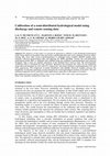 Research paper thumbnail of Calibration of a semi-distributed hydrological model using discharge and remote sensing data