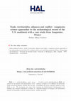 Research paper thumbnail of trade, territoriality, alliances and conflict: Complexity science approaches to the archaeological record of the U.S. Southwest with a case study from Languedoc, France