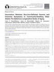 Research paper thumbnail of Association Between Non-Iron-Deficient Anemia and Insomnia Symptoms in Community-Dwelling Older Adults: The Baltimore Longitudinal Study of Aging