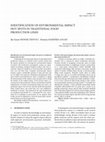 Research paper thumbnail of IDENTIFICATION OF ENvIrONmENTAL ImpACT HOT SpOTS IN TrADITIONAL FOOD prODuCTION LINES