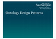 Research paper thumbnail of Ontology Design Patterns