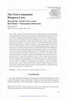 Research paper thumbnail of The post-Communist diaspora laws: Beyond the "good civic vs. bad ethnic" nationalism dichotomy.