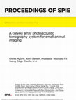 Research paper thumbnail of A curved array photoacoustic tomography system for small animal imaging