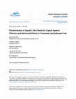 Research paper thumbnail of Protectiveness of Aquatic Life Criteria for Copper Against Olfactory and Behavioral Effects in Freshwater and Saltwater Fish