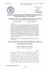 Research paper thumbnail of Optical and Structural Properties of Titanium Dioxide Papered by DC Magneto-Sputtering as a NO2 Gas Sensor