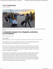 Research paper thumbnail of La respuesta europea a los refugiados ucranianos, ¿una excepción?