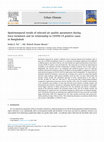 Research paper thumbnail of Spatiotemporal trends of selected air quality parameters during force lockdown and its relationship to COVID-19 positive cases in Bangladesh