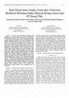 Research paper thumbnail of Kaji Eksperimen Angka Asam Dan Viskositas Biodiesel Berbahan Baku Minyak Kelapa Sawit Dari PT Smart TBK