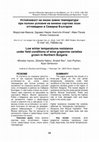 Research paper thumbnail of Устойчивост на ниски зимни температури при полски условия на винени сортове лози отглеждани в Северна България Low winter temperatures resistance under field conditions of wine grapevine varieties grown in Northern Bulgaria