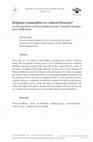 Research paper thumbnail of Religious Commodities or Cultural Elements? Lay Han Practitioners of Tibetan Buddhism and the "Living Hall" (Shenghuo guan 生活馆) Model