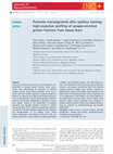 Research paper thumbnail of Proteome rearrangements after auditory learning: high-resolution profiling of synapse-enriched protein fractions from mouse brain