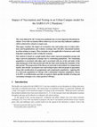 Research paper thumbnail of Impact of Vaccination and Testing in an Urban Campus model for the SARS-CoV-2 Pandemic